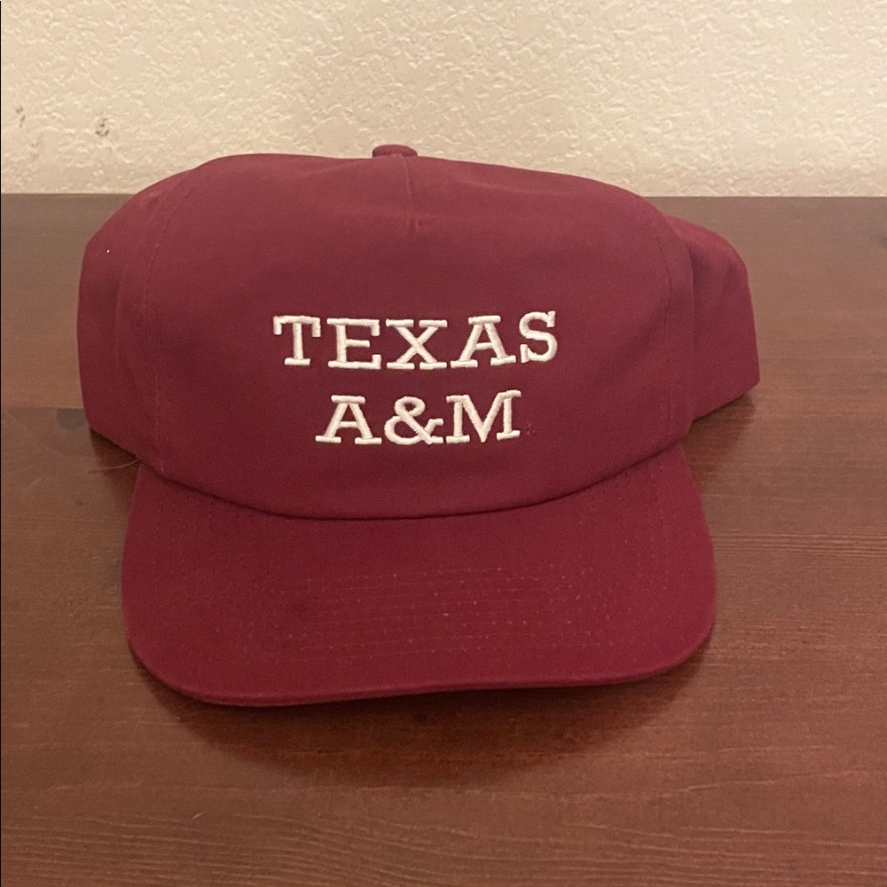 Concho Maroon Texas A&M Cap